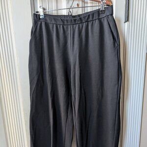 Eileen Fisher Wide Leg Pant - Size M, Black, Tencel